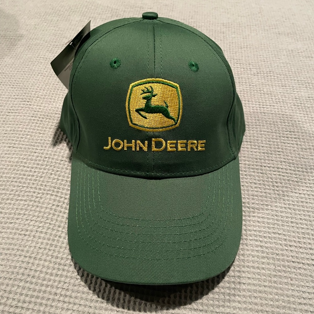 NWT John Deere Velcro Adjustable Cap Hat